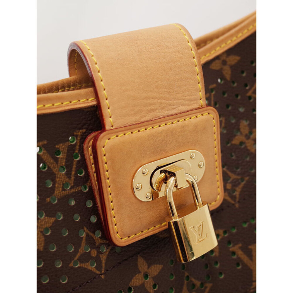 Louis Vuitton Perforated Musette Bag Shoulder Brown Monogram Leather - Picture 7 of 8
